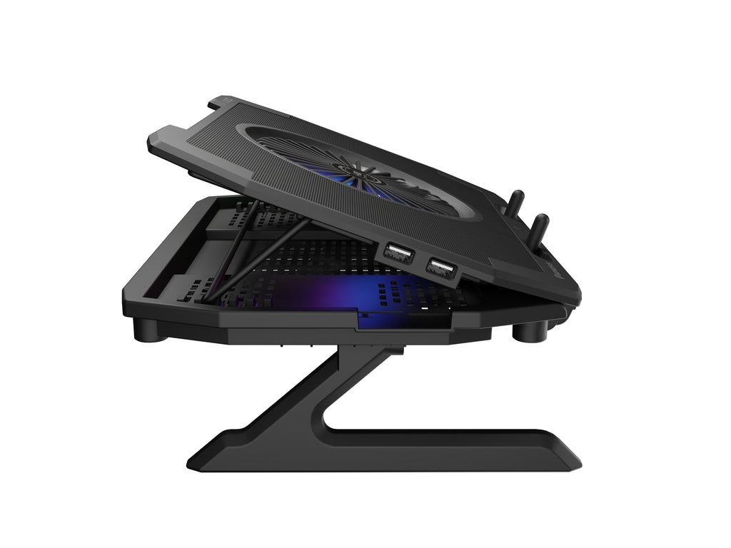 GENESIS Oxid 850 système de refroidissement pour ordinateurs portables 43,9 cm (17.3") 2500 tr/min Noir