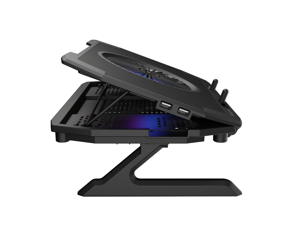 GENESIS Oxid 850 système de refroidissement pour ordinateurs portables 43,9 cm (17.3") 2500 tr/min Noir