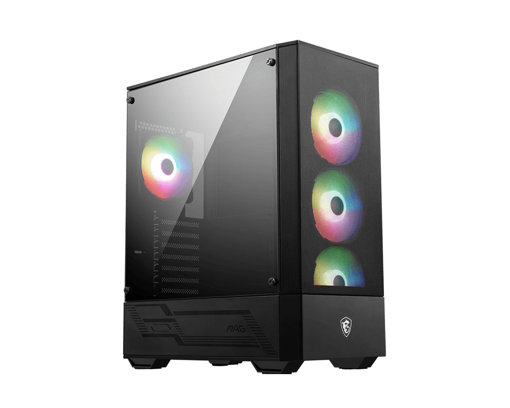 MSI MAG Forge 112R Midi Tower Noir, Transparent