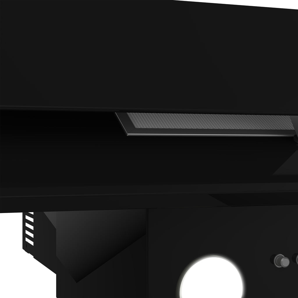 Beko HCA63420B hotte Montée au mur Noir 400 m³/h
