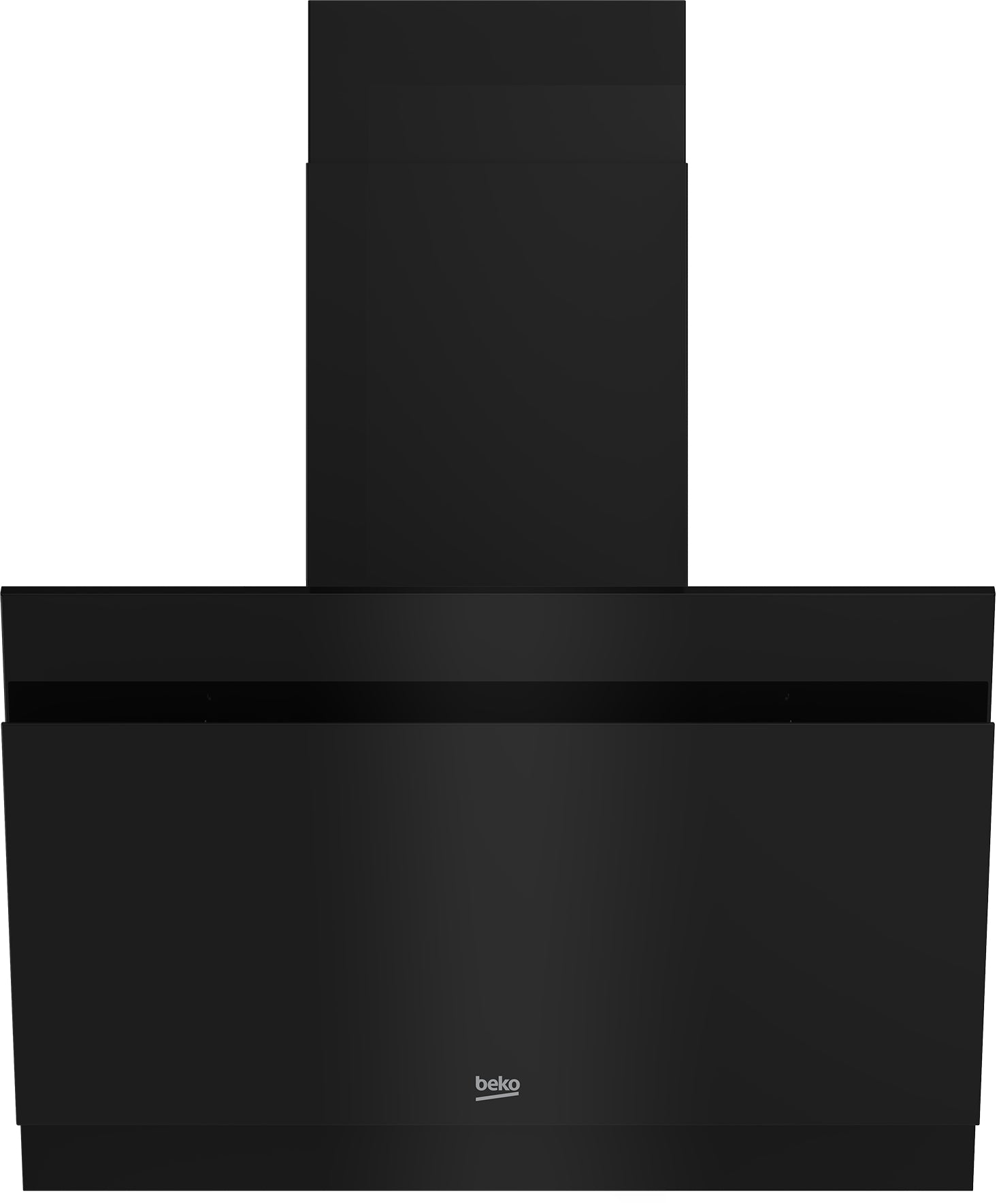 Beko HCA63420B hotte Montée au mur Noir 400 m³/h