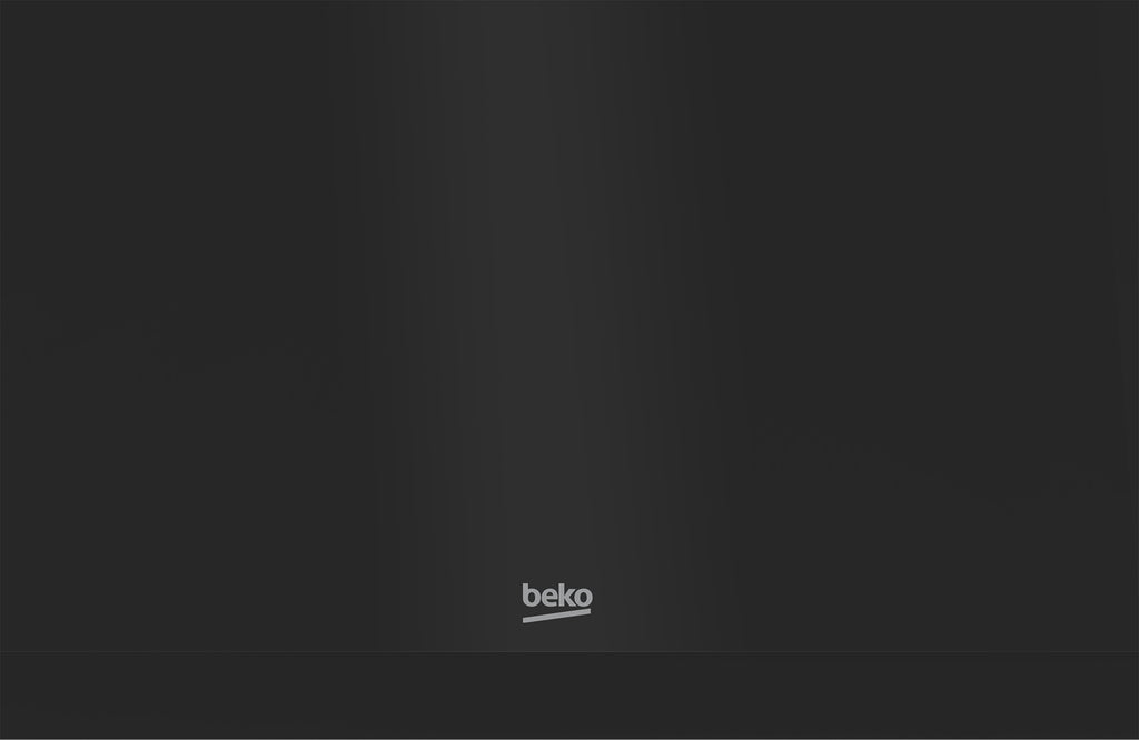Beko HCA63420B hotte Montée au mur Noir 400 m³/h