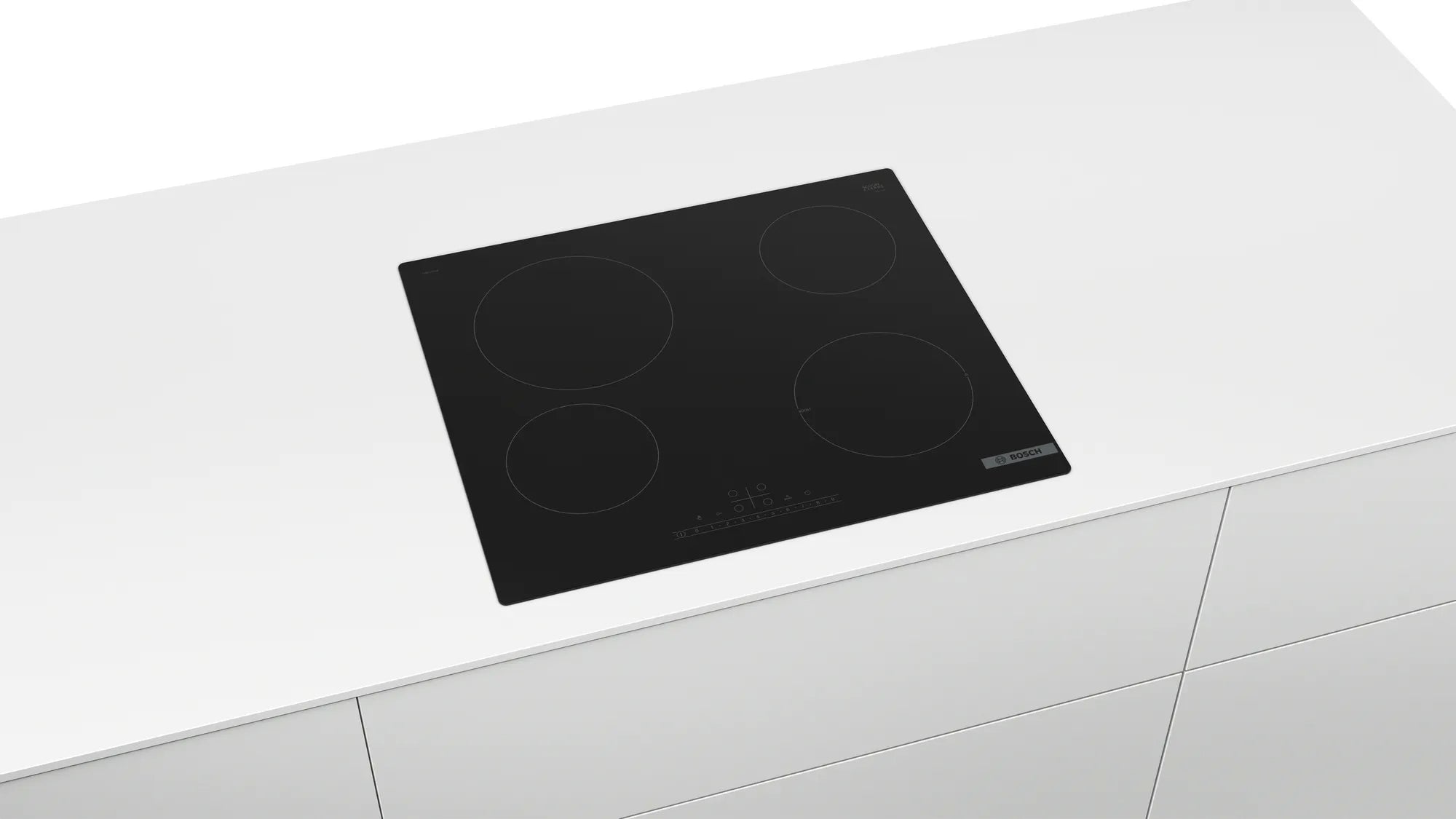 Bosch Bosch Serie 6 PKE611FP2E plaque Noir Intégré 60 cm Céramique 4 zone(s)