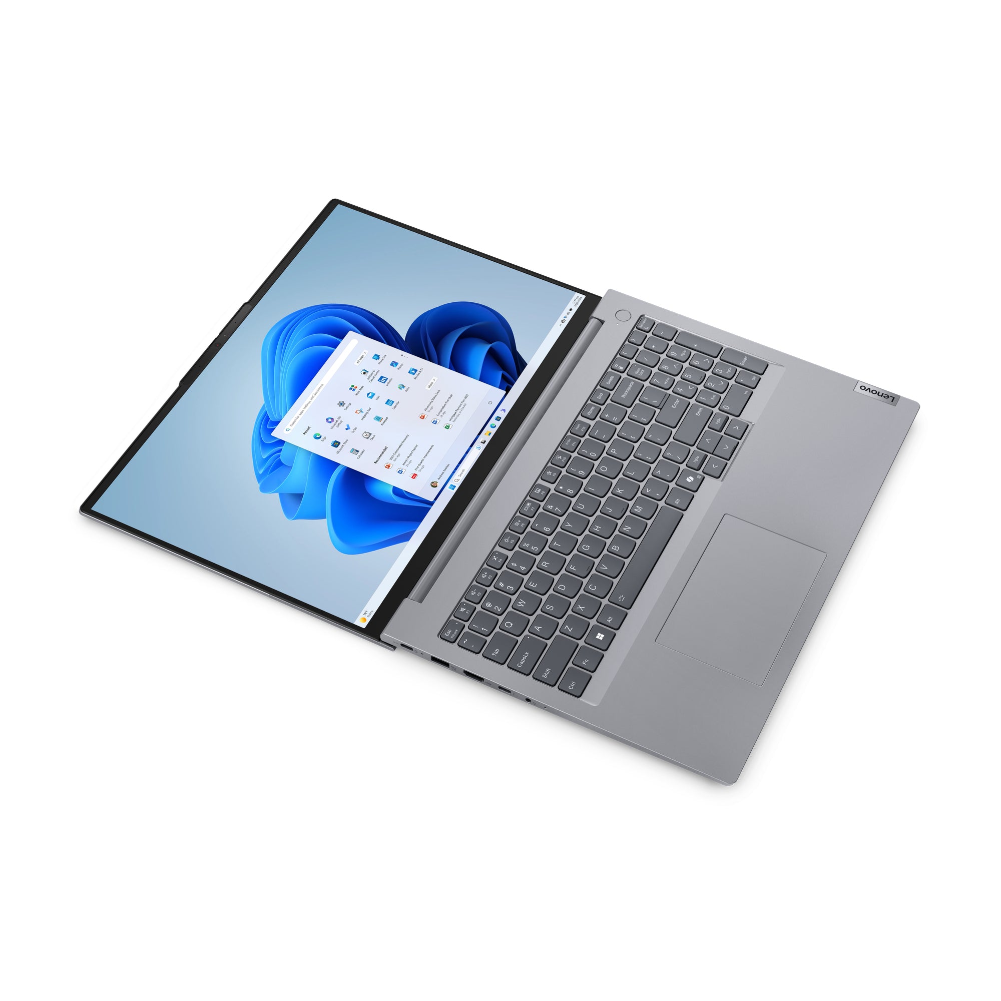 Lenovo ThinkBook 16 G7 ARP AMD Ryzen™ 5 7535HS Ordinateur portable 40,6 cm (16") WUXGA 8 Go DDR5-SDRAM 256 Go SSD Wi-Fi 6E (802.11ax) Windows 11 Pro Anglais britannique Gris