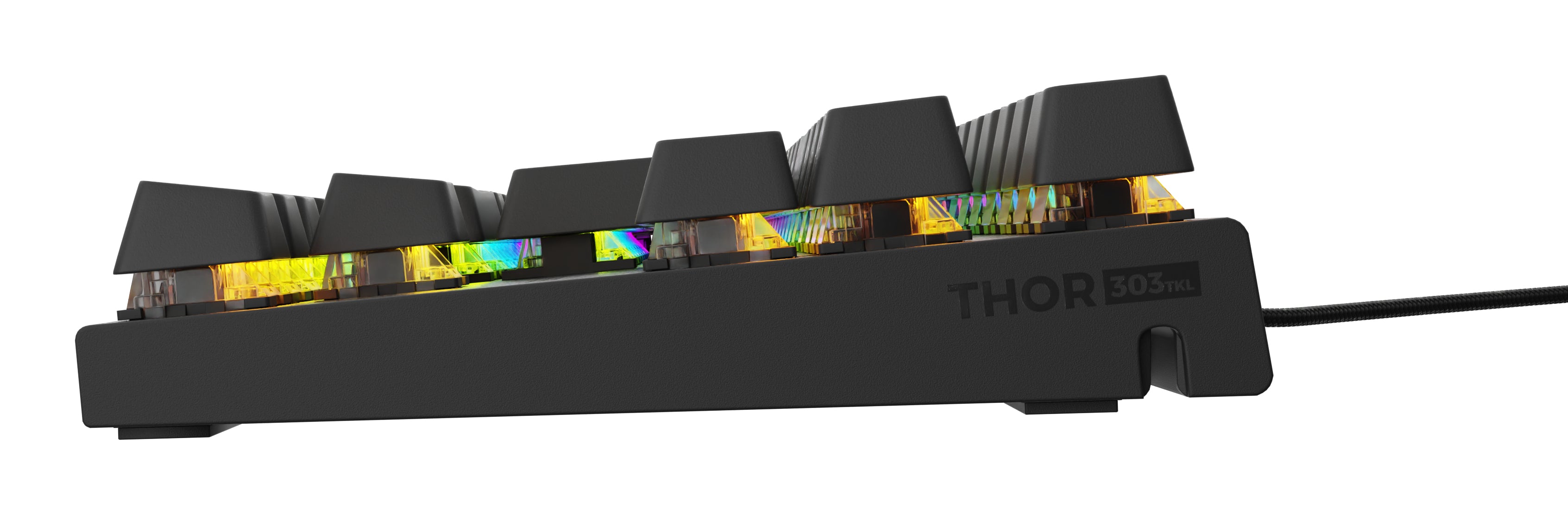 GENESIS Thor 303 TKL clavier Gaming USB QWERTZ Allemand Noir