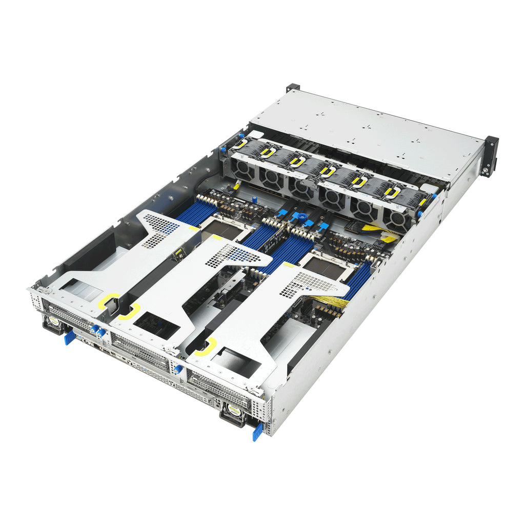 ASUS RS720A-E13-RS8G Socket SP5 Rack (2 U) Noir, Argent - vue 5