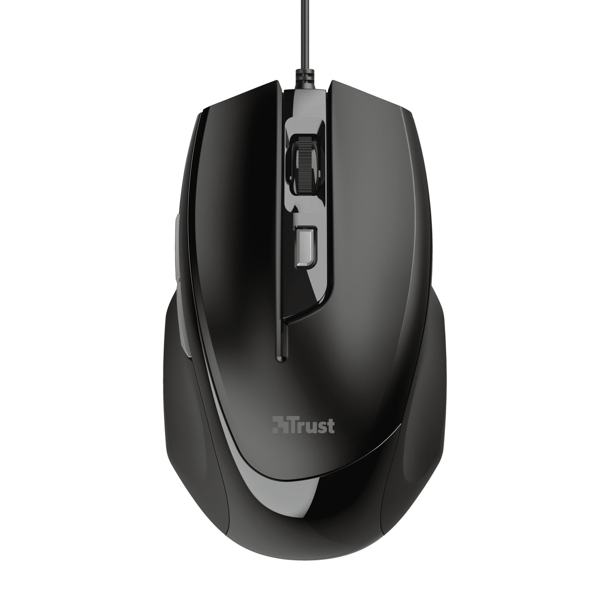 Trust Voca Souris de Bureau Optique pour Droitier, USB Type-A, 2400 DPI