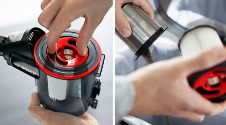 Bosch Bosch BSS71125AH aspirateur balai et balai électrique Aspirateur-balai 2 en 1 Batterie Sec Sans sac Noir, Bleu