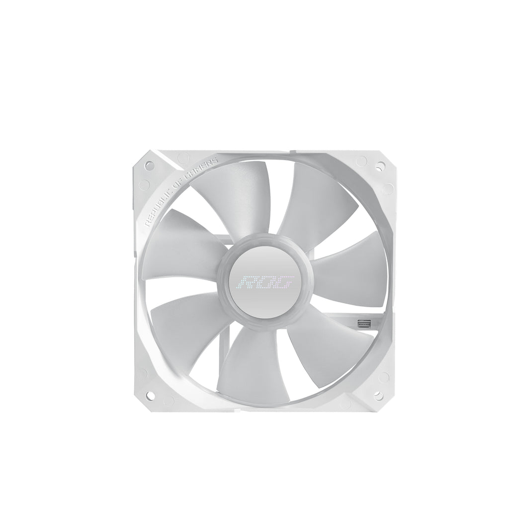 ASUS ROG STRIX LC II 240 ARGB White Edition Processeur Refroidisseur de liquide tout-en-un 12 cm Blanc 1 pièce(s)