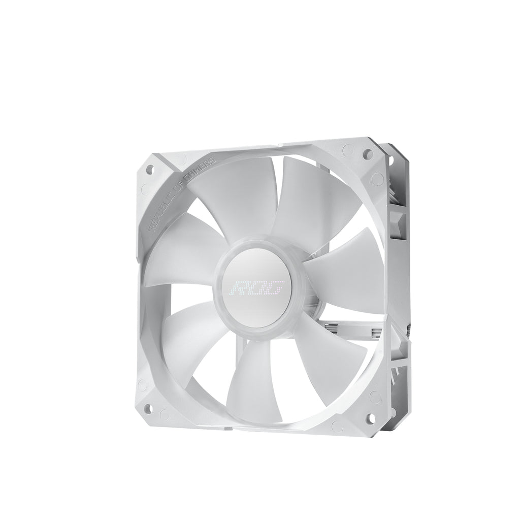 ASUS ROG STRIX LC II 240 ARGB White Edition Processeur Refroidisseur de liquide tout-en-un 12 cm Blanc 1 pièce(s)