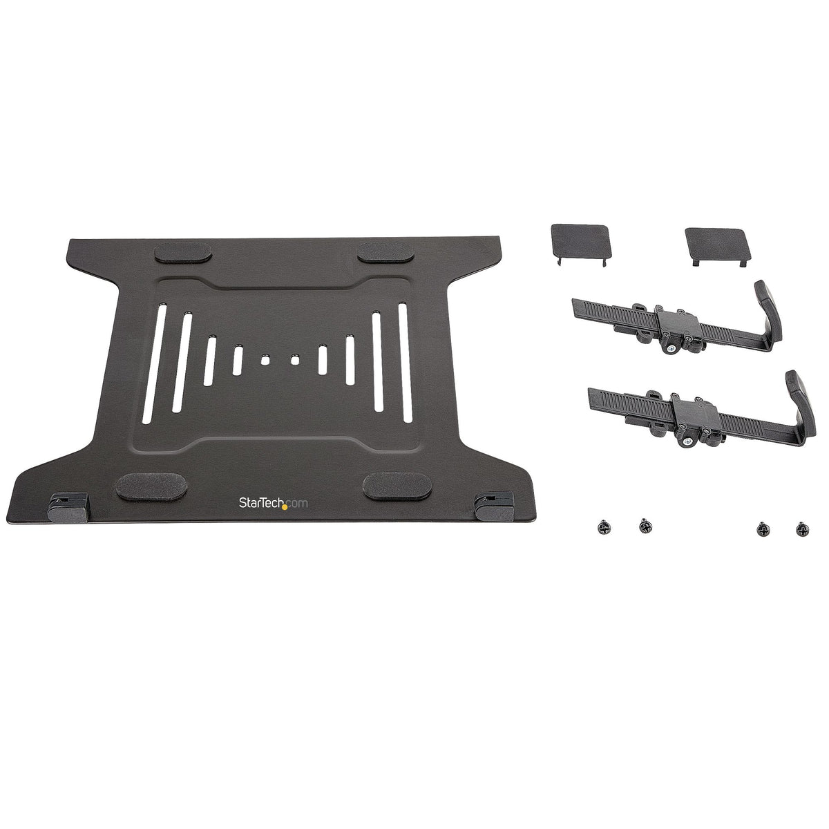 StarTech.com Support pour Ordinateur Portable VESA, Adaptateur Plateau Ventilé 75x75/100x100, Max 4,5kg