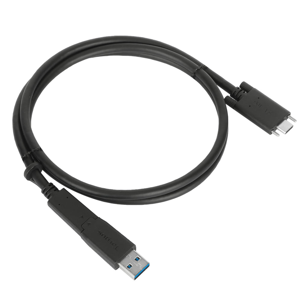 Targus ACC1135GLX câble USB USB 3.2 Gen 1 (3.1 Gen 1) 1,8 m USB C 10 Gbit/s Noir