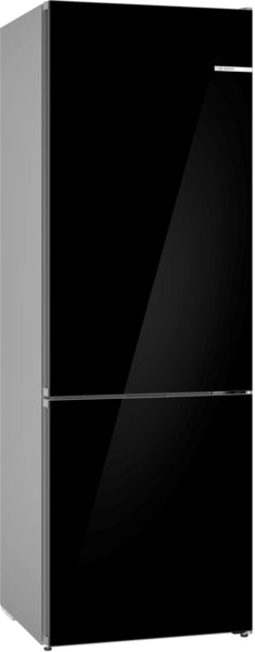 Bosch Bosch Serie 6 KGN49LBCF réfrigérateur-congélateur Pose libre 440 L Noir
