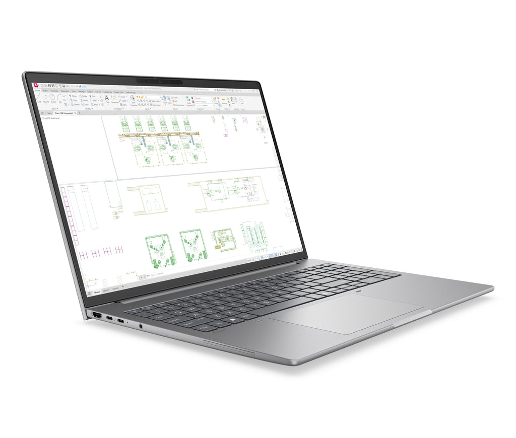 HP ZBook 8 G2i 16 Copilot+ PC Intel Core Ultra 7 356H Station de travail mobile 40,6 cm (16") WUXGA 32 Go DDR5-SDRAM 512