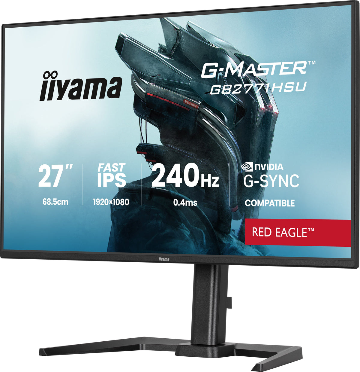 iiyama G-MASTER GB2771HSU-B1 Écran PC 27" Full HD 1920 x 1080 Noir