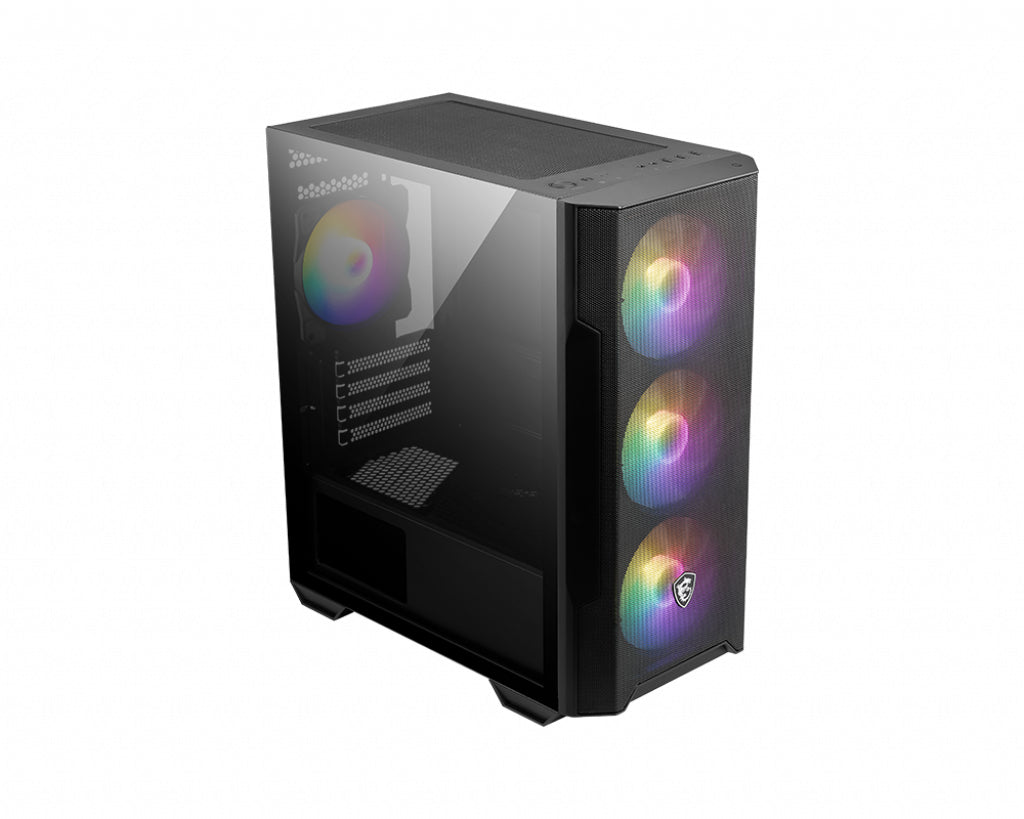 MSI MAG Forge M100R Micro Tower Noir, Transparent