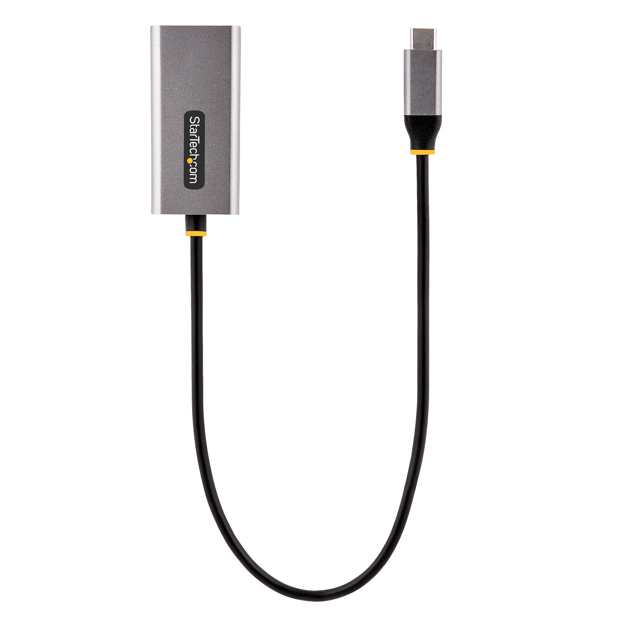 StarTech.com Adaptateur USB-C vers Ethernet, Adaptateur Réseau USB 3.0 vers Gigabit Ethernet - 10/100/1000 Mbps, Adaptateur Ethernet USB-C vers RJ45 (GbE), Câble de Connexion de 30,4cm, Installation Sans Pilote