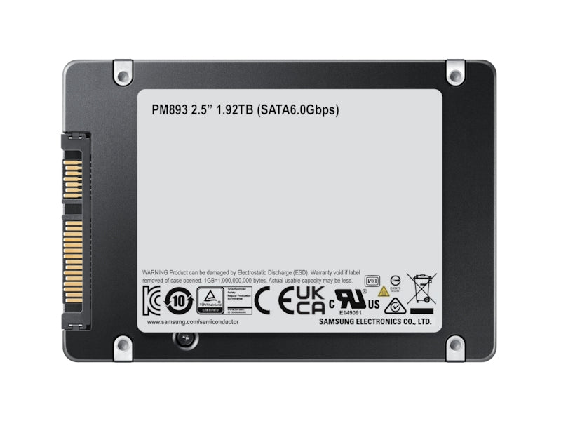 Samsung PM893 480 Go 2.5" Série ATA III V-NAND TLC
