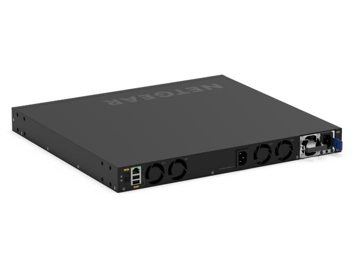 NETGEAR GSM4328 Géré L3 Gigabit Ethernet (10/100/1000) Connexion Ethernet, supportant l'alimentation via ce port (PoE) 1U Noir