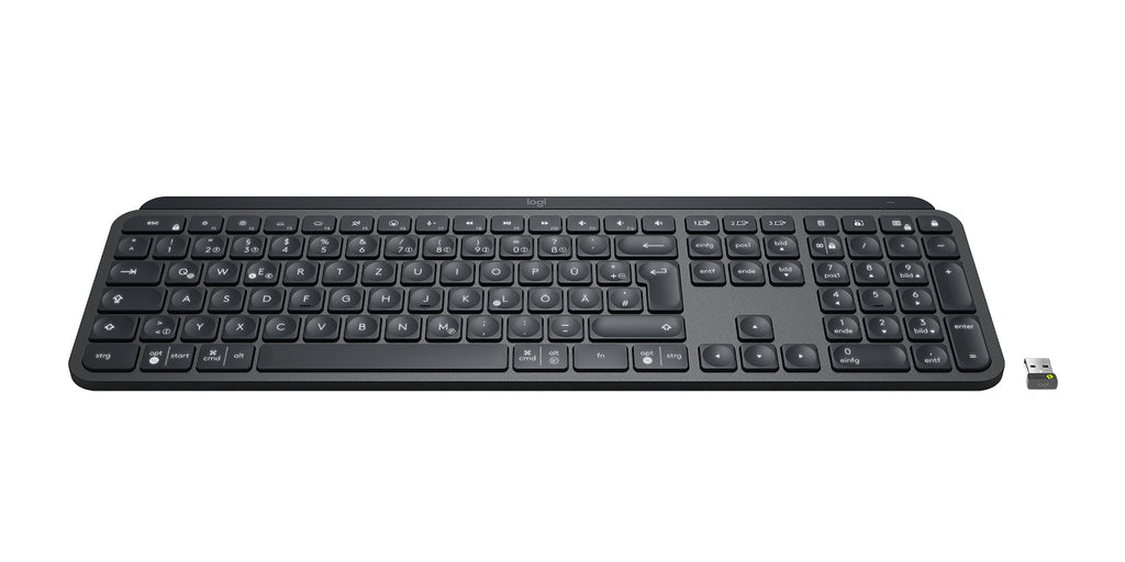 Logitech MX Keys Clavier Sans Fil, Disposition Allemande