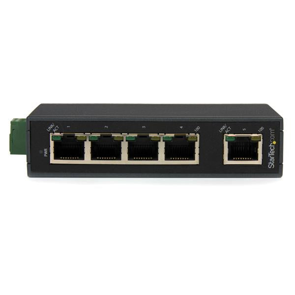 StarTech.com Switch Ethernet Industriel Non Géré 5 Ports 10/100 Montage Rail DIN