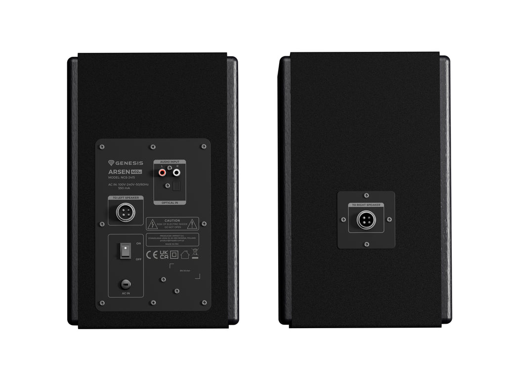 GENESIS Arsen 402BT Bronze 2-voies Noir Avec fil &sans fil 60 W