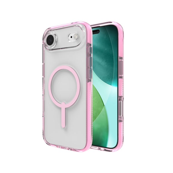 ZAGG Santa Cruz Snap coque de protection pour téléphones portables 16,5 cm (6.5") Housse Rose, Transparent