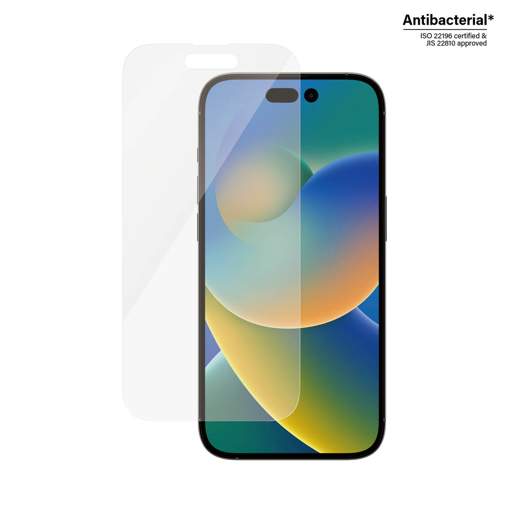 PanzerGlass ® Screen Protector iPhone 14 Pro | Classic Fit Protection d'écran transparent Apple 1 pièce(s)