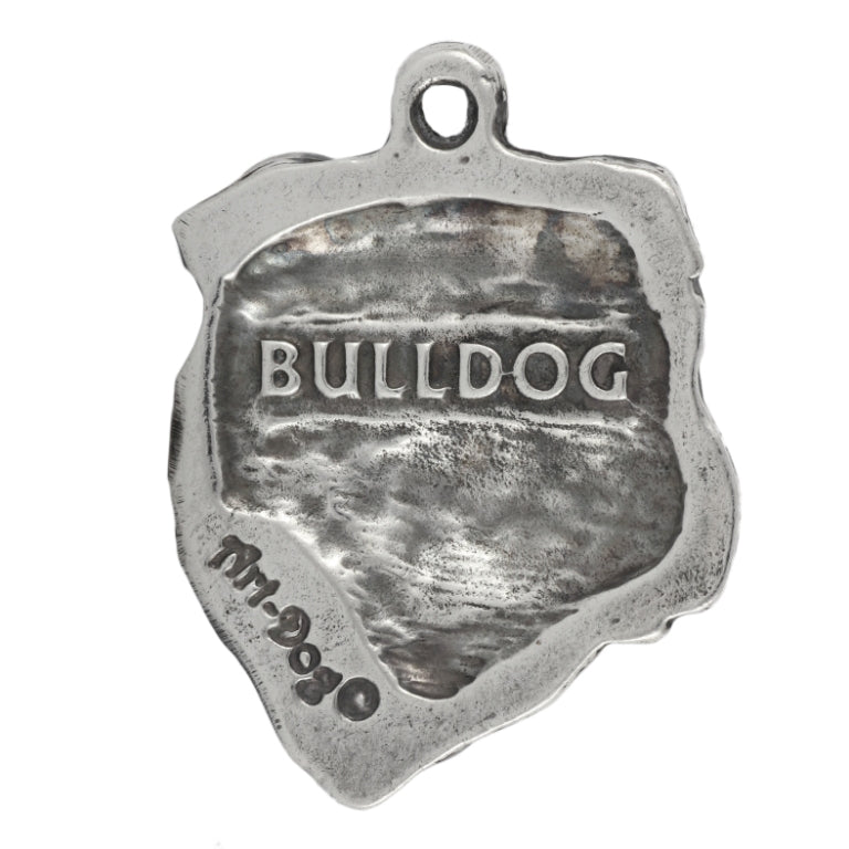 Bulldog, English Bulldog, British Bulldog II - Dog necklace, unique jewellery for the dog fan, unique adder pendant by Art-Dog brand