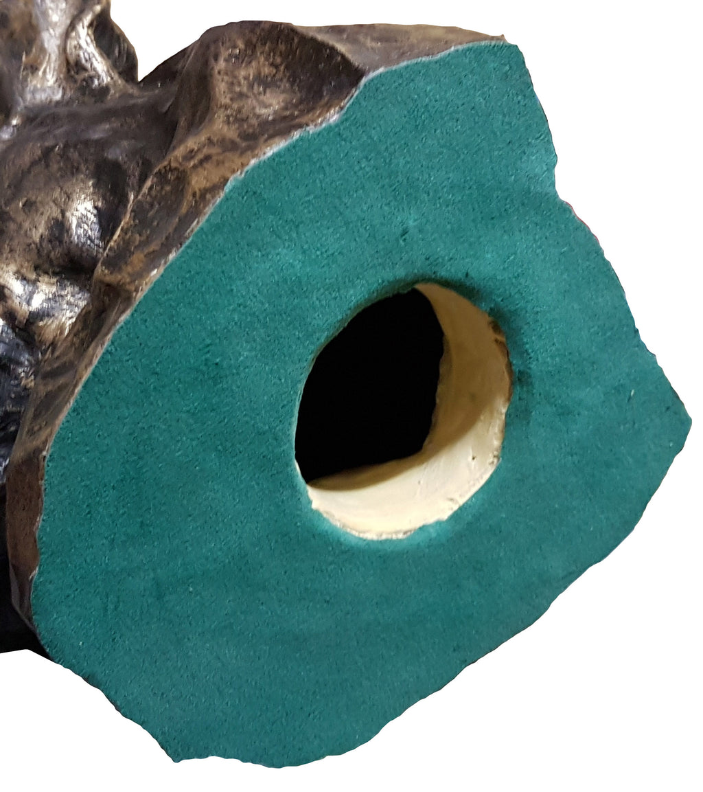 Bull Terrier, Bully I - urn for dog ashes, dog bust, large dog head for garden by Art-Dog