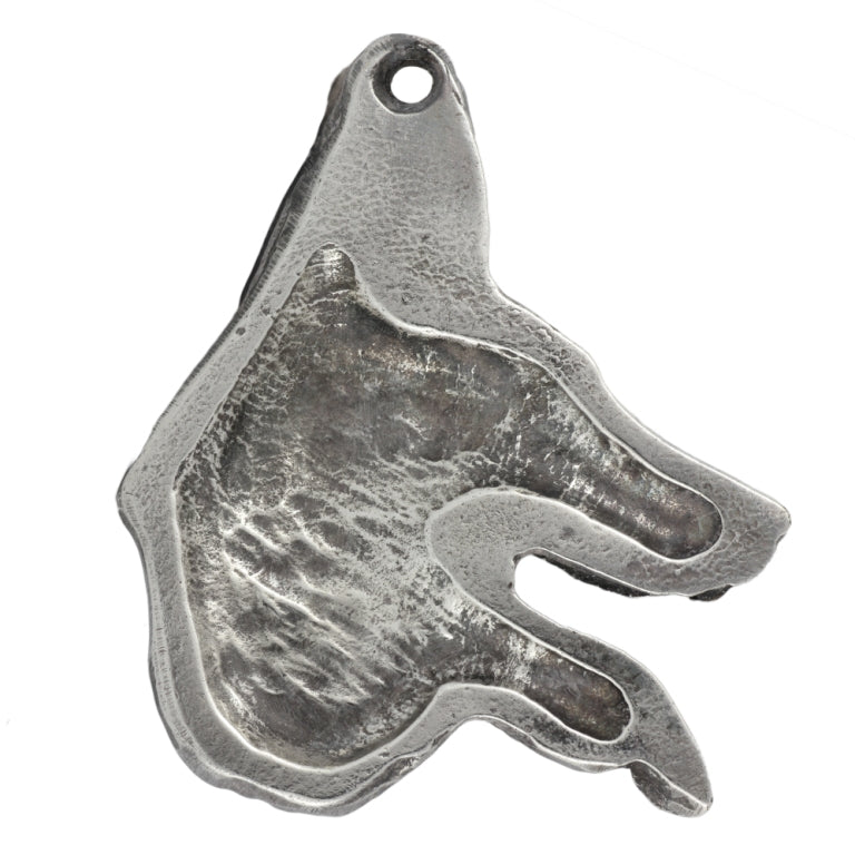 Belgian Shepherd Dog, Belgian Sheepdog I - Dog necklace, unique jewellery for the dog fan, unique adder pendant by Art-Dog brand