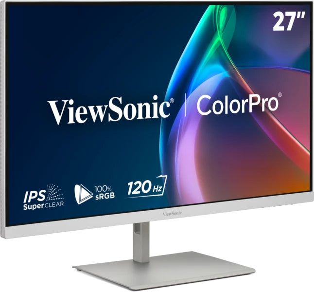 Viewsonic VP Series VP2766-2K-W Écran PC 27" Quad HD 2560 x 1440 LED Blanc et Argent