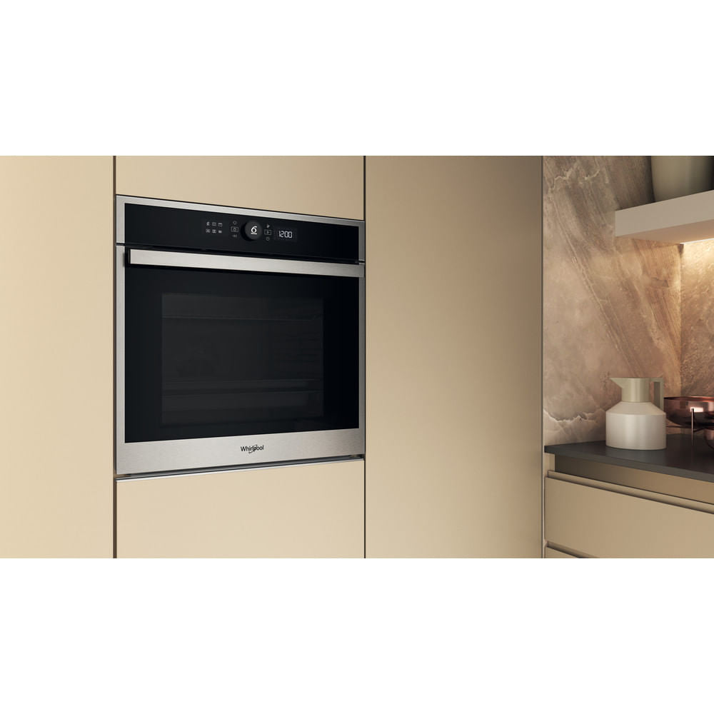 Whirlpool WOI4S8CM1SXA 73 L Noir, Acier inoxydable