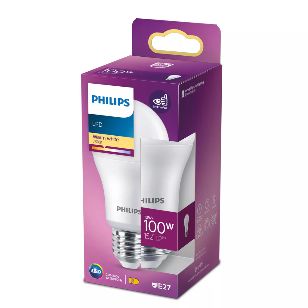 Philips Ampoule 100W A60 E27