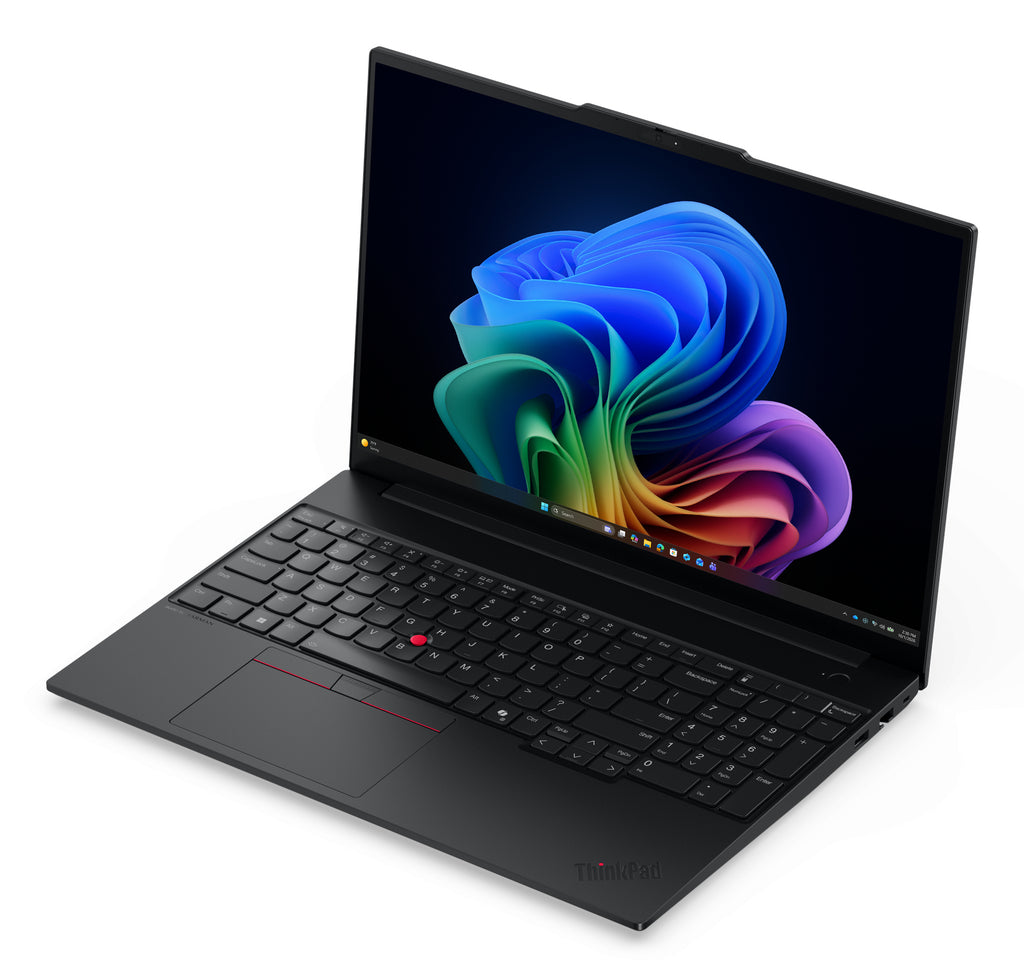 Lenovo ThinkPad E16 Gen 4 (AMD) Copilot+ PC AMD Ryzen AI 7 345 Ordinateur portable 40,6 cm (16") WUXGA 16 Go DDR5-SDRAM 512 Go SSD Wi-Fi 7 (802.11be) Windows 11 Pro Allemand Noir