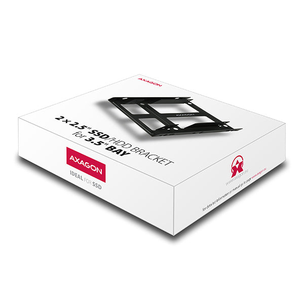 Axagon RHD-225 kit de support Noir Métal - vue 4