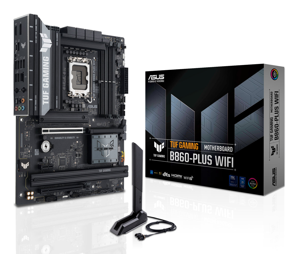 ASUS TUF GAMING B860-PLUS WIFI Carte Mère Intel B860 LGA 1851 ATX