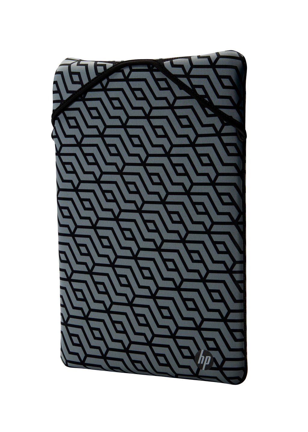 HP Housse de protection réversible noire à motif géométrique 14