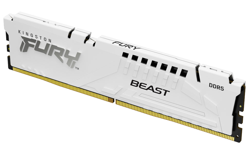 Kingston Technology FURY Beast 32GB 6000MT/s DDR5 CL36 DIMM (Kits de 2) White EXPO