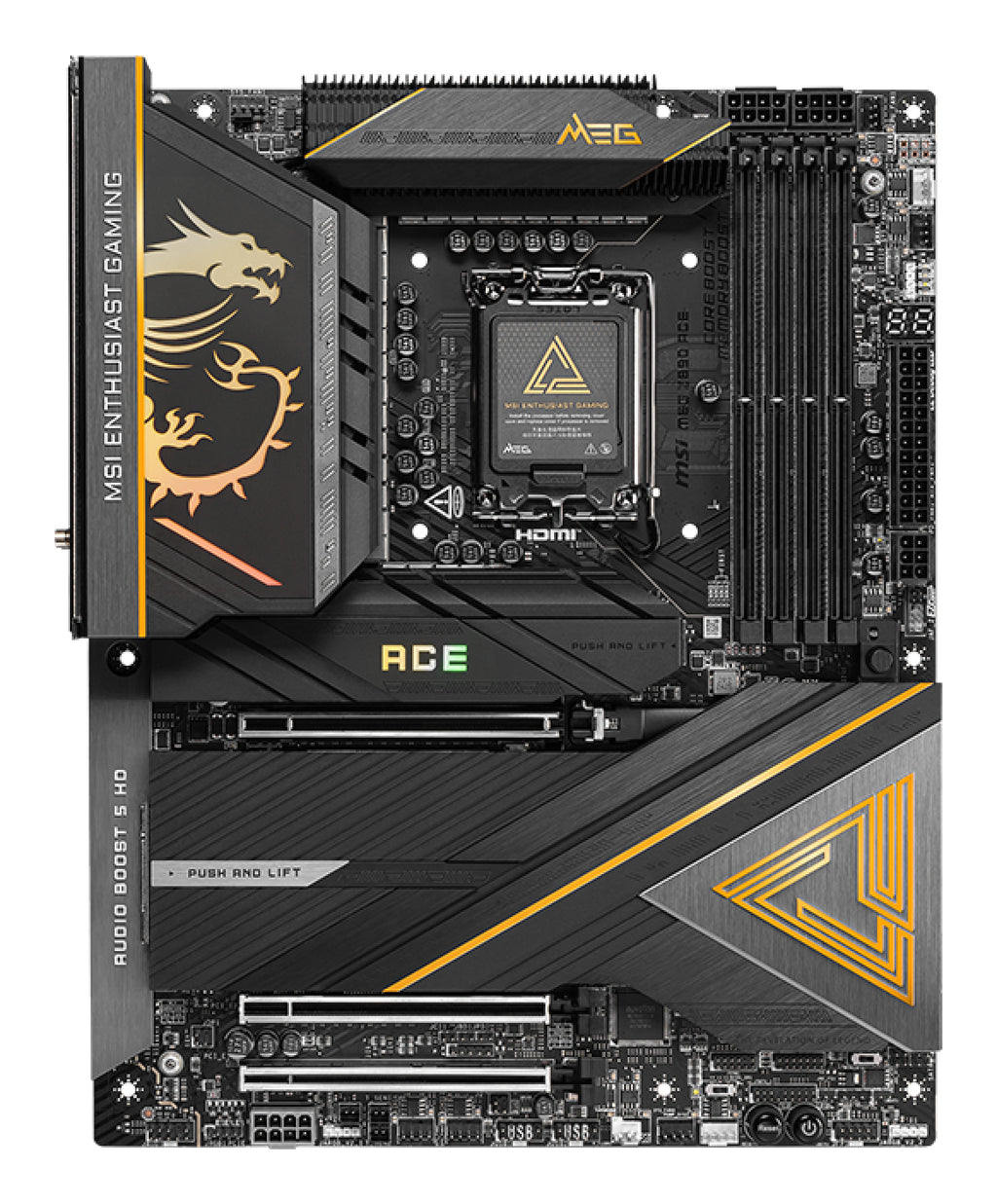 MSI MEG Z890 ACE Carte Mère Intel Z890 LGA 1851 Socket V1 ATX