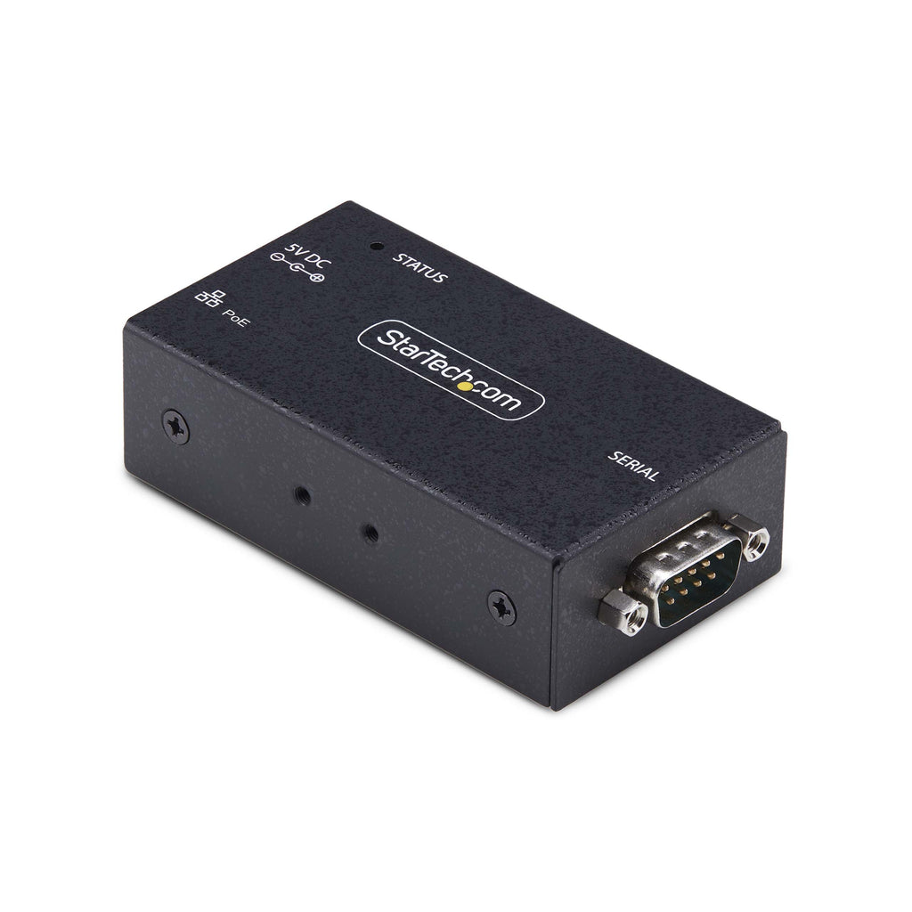StarTech.com Adaptateur Série vers Ethernet 1 Port Serveur IP RS232 PoE 802.3af