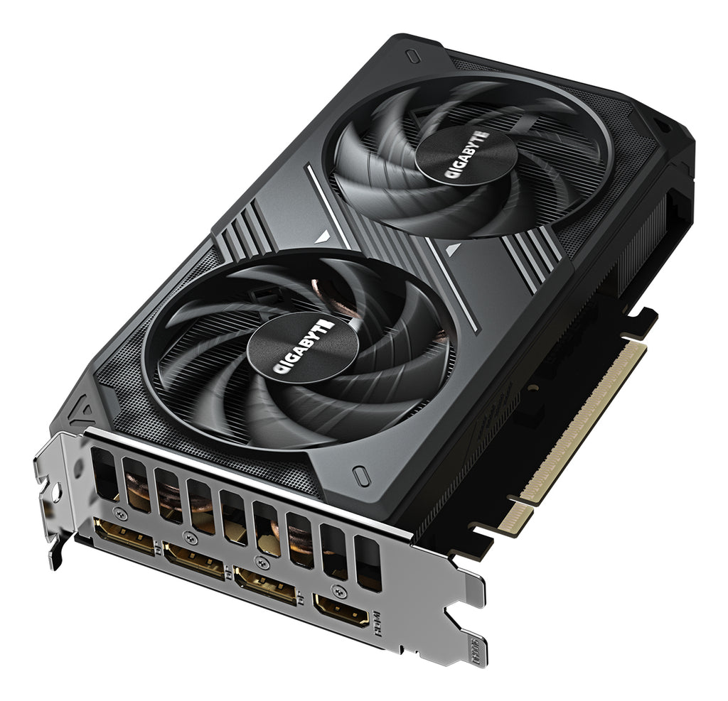 GIGABYTE GeForce RTX 5060 WINDFORCE MAX OC 8G Carte Graphique – 8 Go GDDR7, 128 bits, PCI-E 5.0, 2512 MHz Fréquence du processeur, 3 x DisplayPort, 1 x HDMI, NVIDIA DLSS 4, GV-N5060WF2MAX OC-8GD