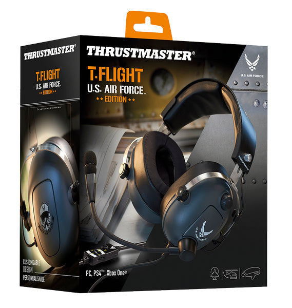 Thrustmaster T.Flight U.S. Air Force Edition Casque Gaming Filaire Noir