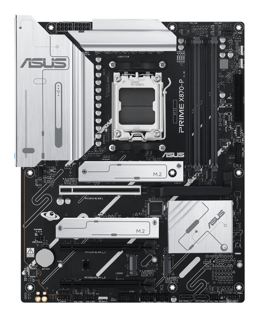 ASUS PRIME X870-P Carte Mère AMD X870 Socket AM5 ATX