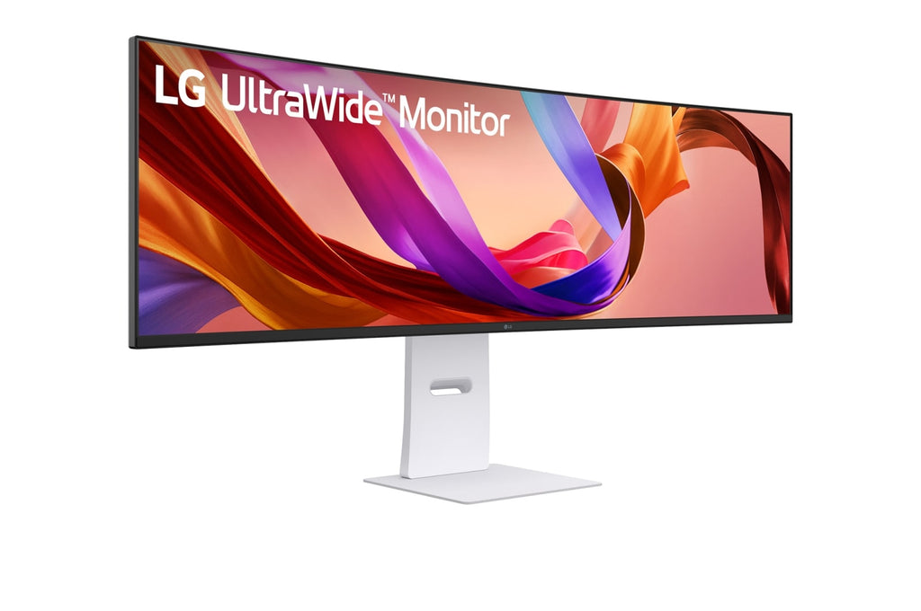 LG 49U950A-W écran plat de PC 124,5 cm (49") 5120 x 1440 pixels Dual QHD LED Noir, Blanc