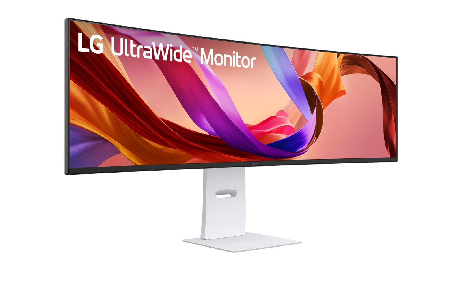LG 49U950A-W écran plat de PC 124,5 cm (49") 5120 x 1440 pixels Dual QHD LED Noir, Blanc