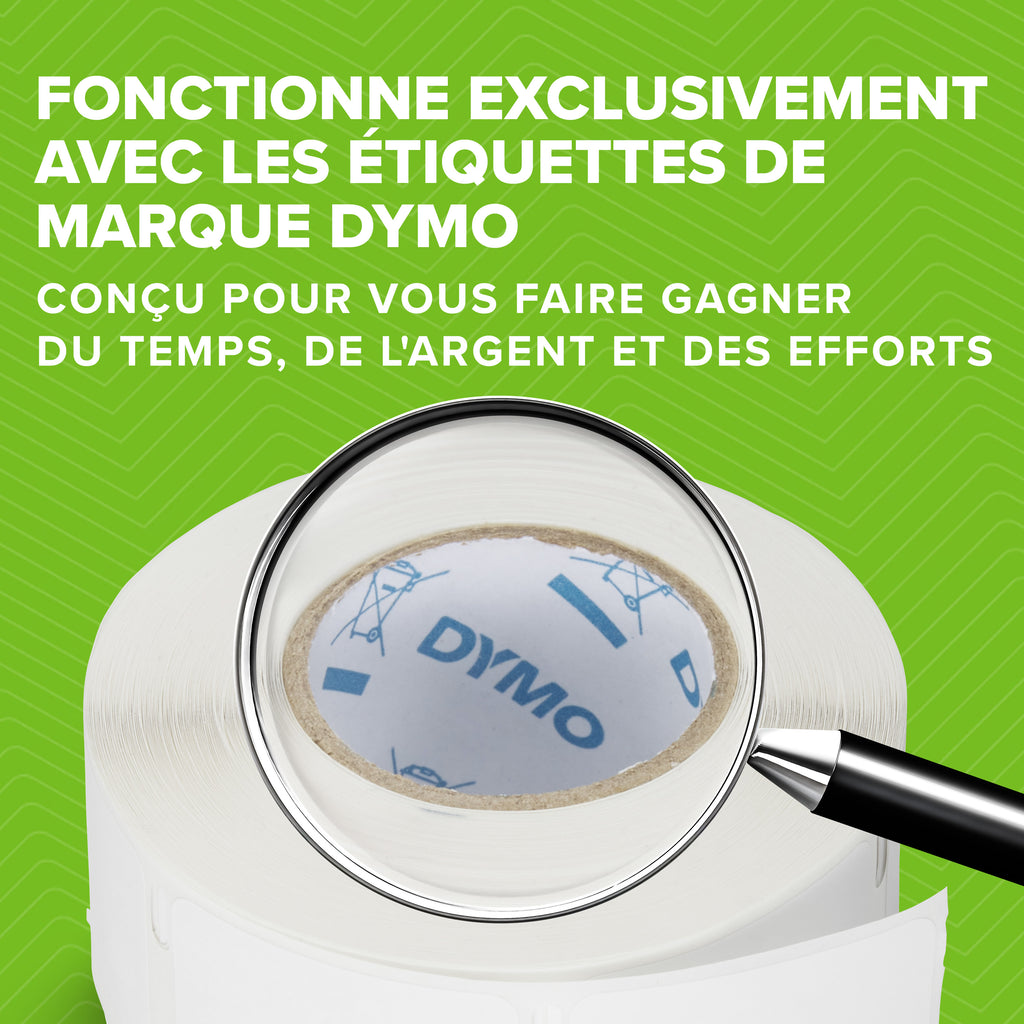 DYMO LabelWriter 550 Turbo imprimante d'étiquettes | Étiqueteuse avec impression thermique directe haute vitesse | Reconnaissance automatique des étiquettes | Imprime par connexion USB/LAN