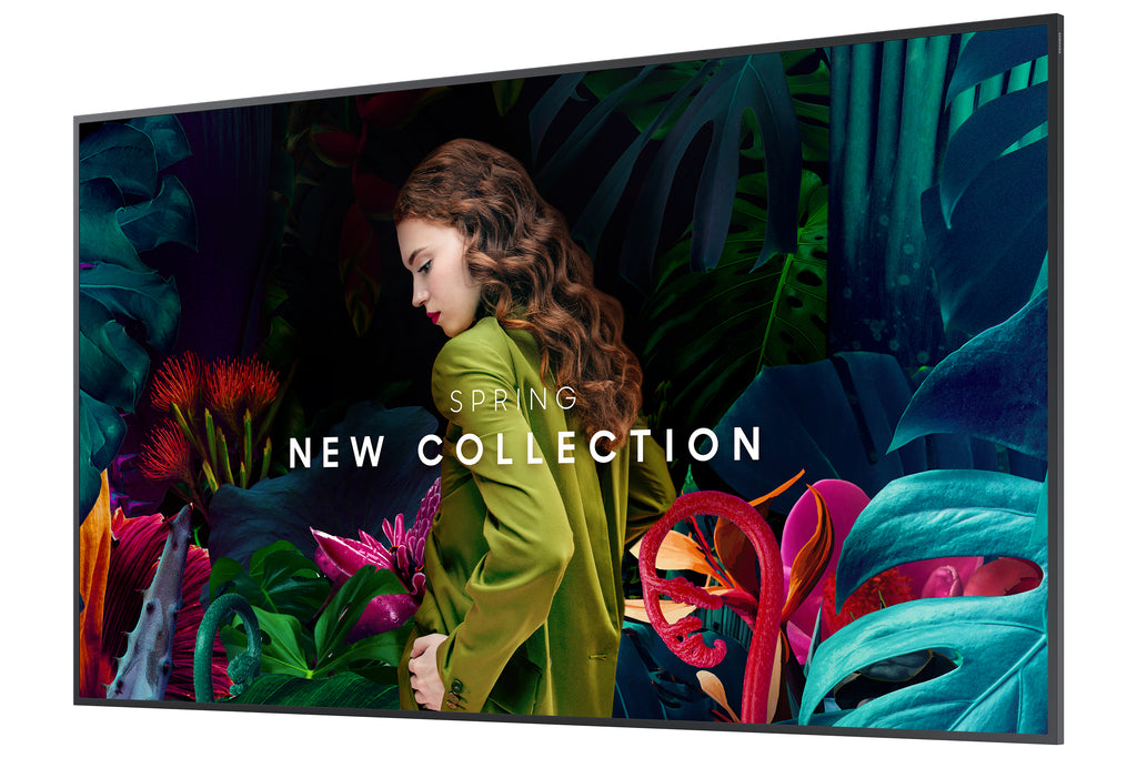 Samsung QB55C-N Écran plat de signalisation numérique 139,7 cm (55") LED 350 cd/m² 4K Ultra HD Noir Intégré dans le processeur Tizen 7.0 16/7