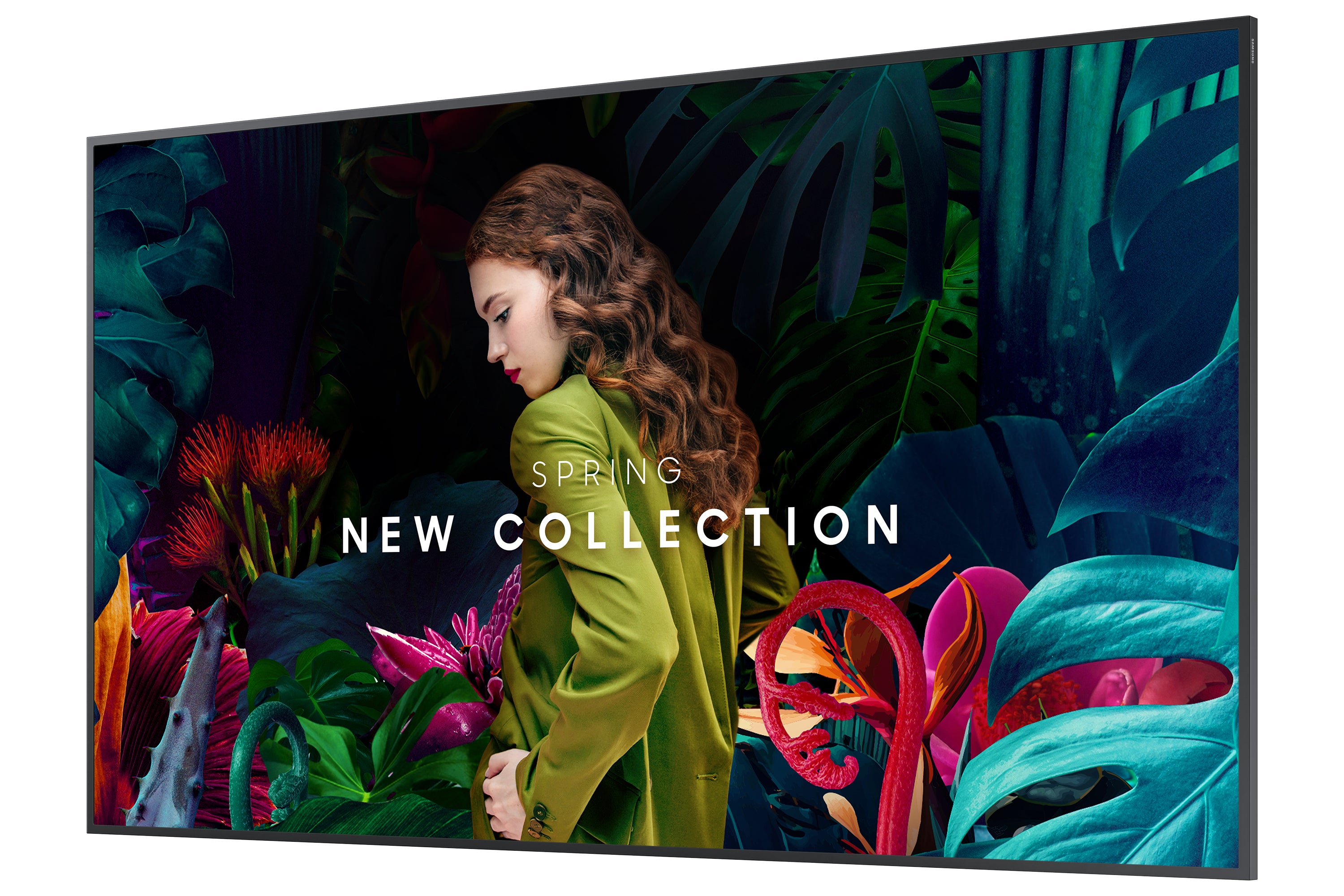 Samsung QB55C-N Écran plat de signalisation numérique 139,7 cm (55") LED 350 cd/m² 4K Ultra HD Noir Intégré dans le processeur Tizen 7.0 16/7