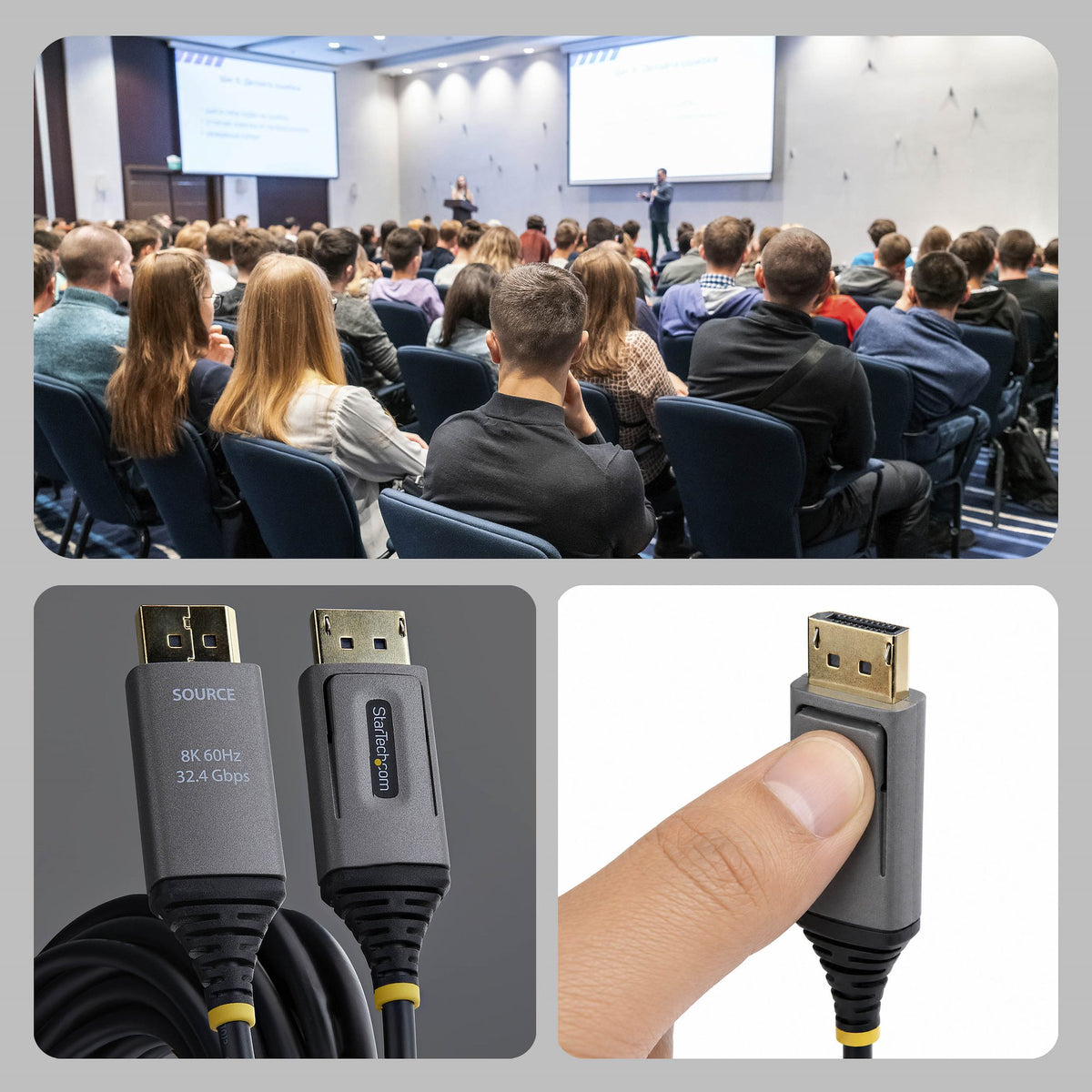 15M ACTIVE OPTICAL DP 1.4 CABLE